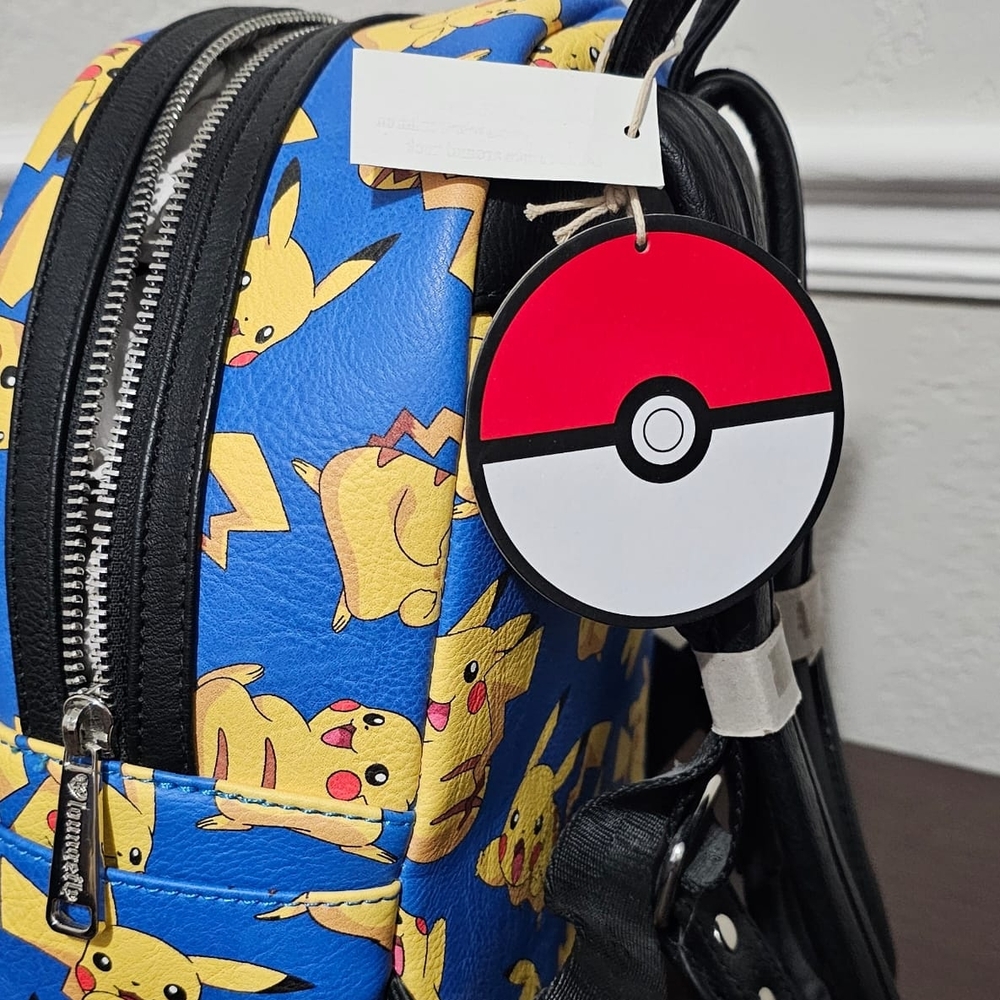 Loungefly Pokémon Blue and Yellow Backpack - Picture 5 of 8